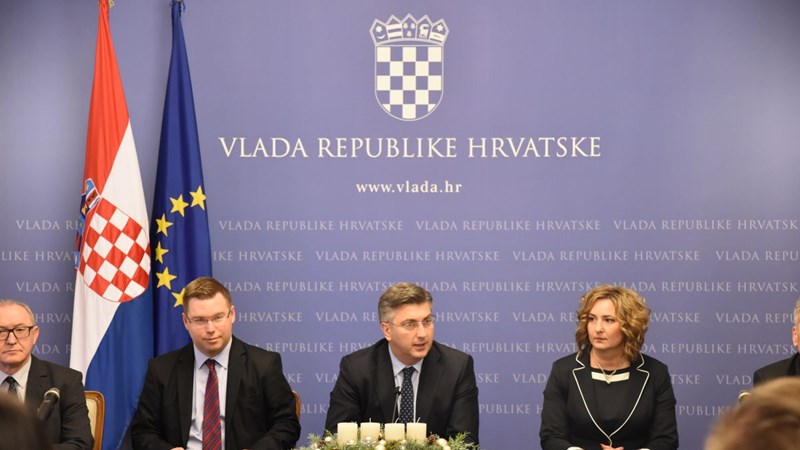 Predsjednik Vlade Plenković: Postignuti dogovor sa socijalnim partnerima je financijski održiv